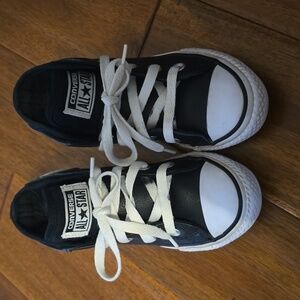 Converse Kids' Black and White Sneakers